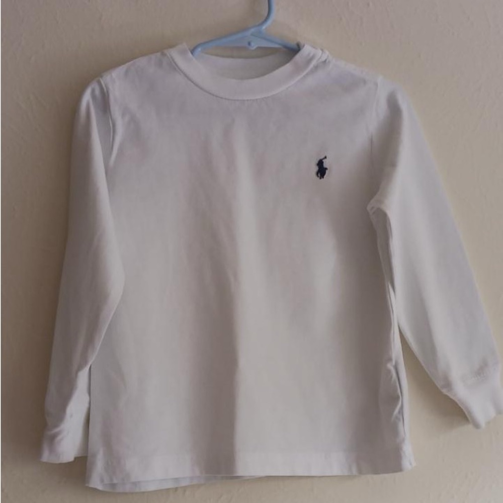 Polo Ralph Lauren white long sleeve t-shirt.